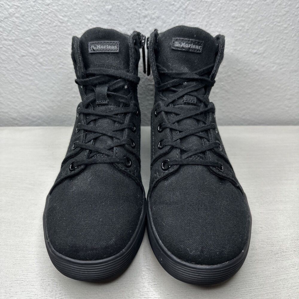 Dr. Martens Rozarya II Womens Black Casual Outdoor Side Zip Ankle Boots - Picture 3 of 7